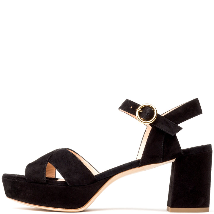 Rupert Sanderson | Deidre in Black Suede | Black