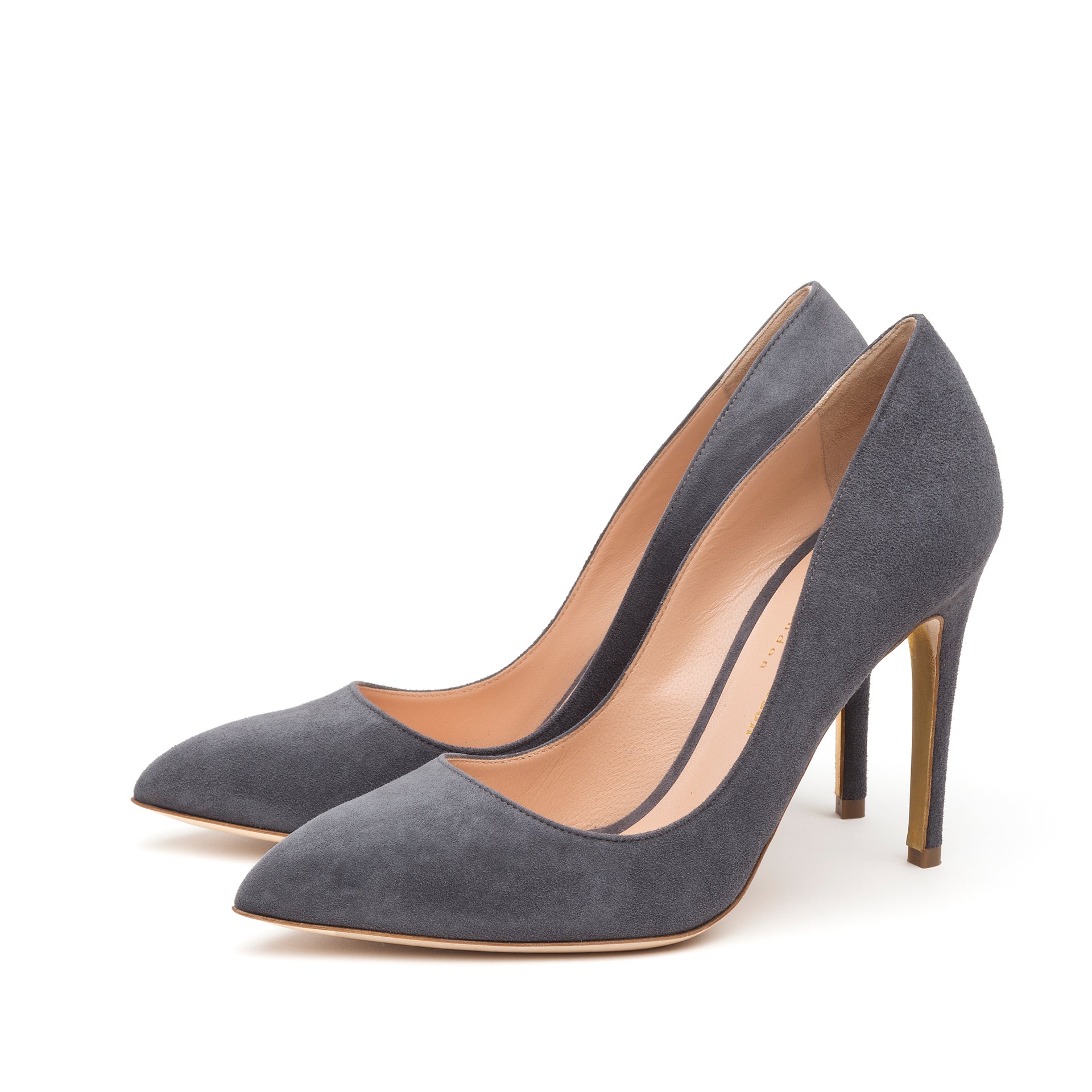 Rupert Sanderson Malory in Shadow suede Grey