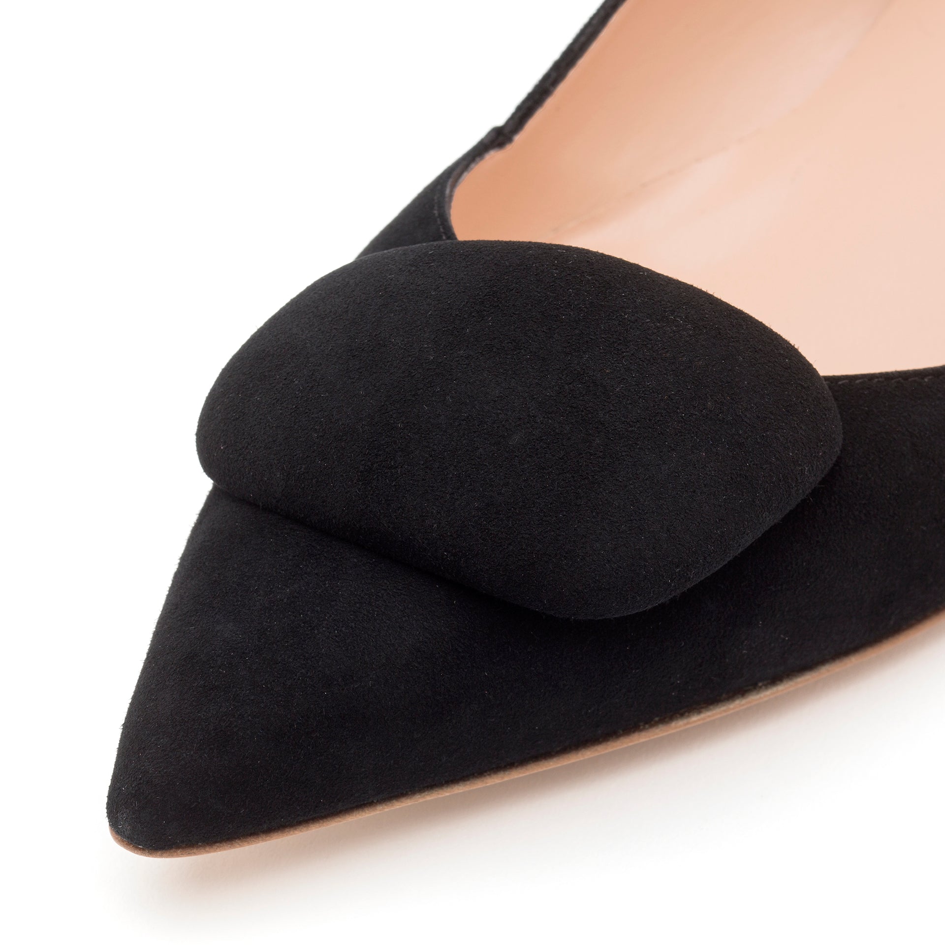 Rupert Sanderson Aga in Black Suede Black