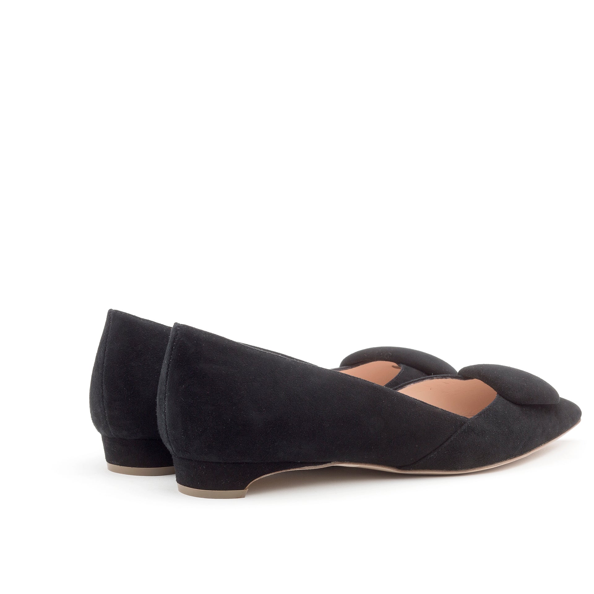 Rupert Sanderson Aga in Black Suede Black