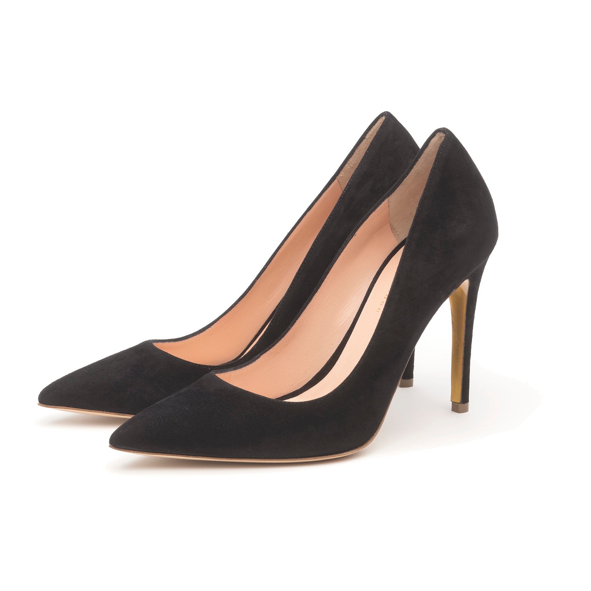 Rupert Sanderson New Malory in Black Suede Black