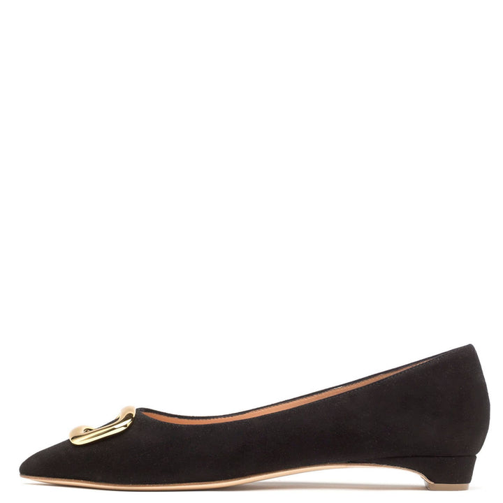 Orissa Black Suede Ring