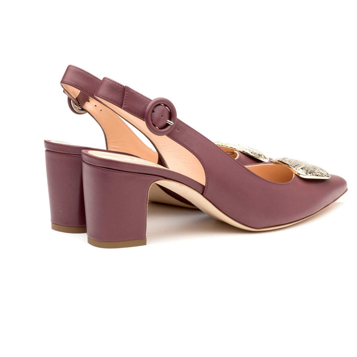 Marina Brown Rose Nappa Ripple