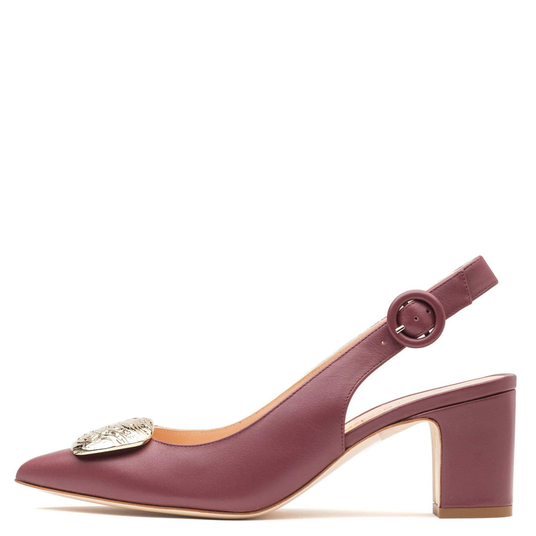 Marina Brown Rose Nappa Ripple