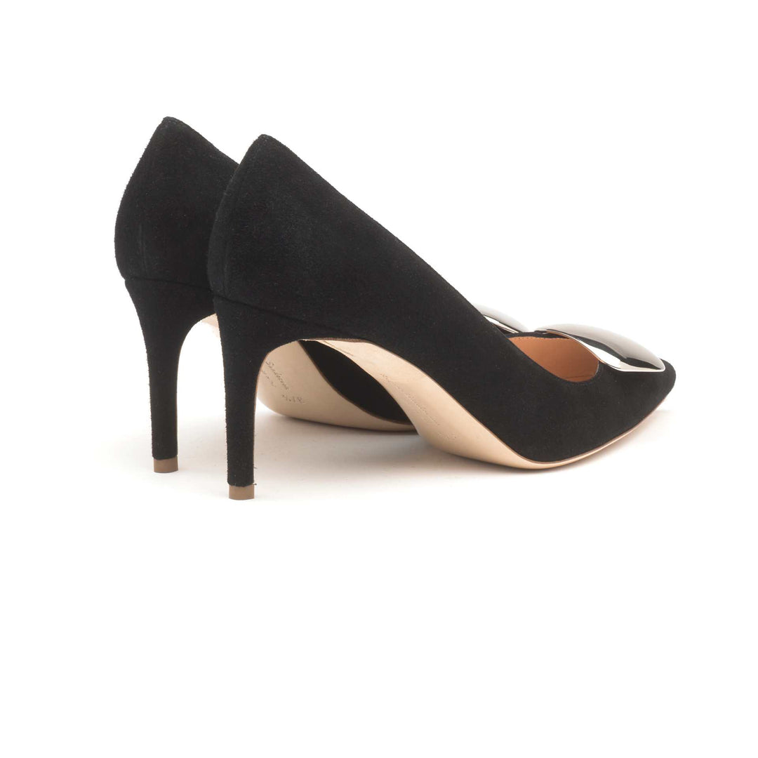 Nada Black Suede Silver